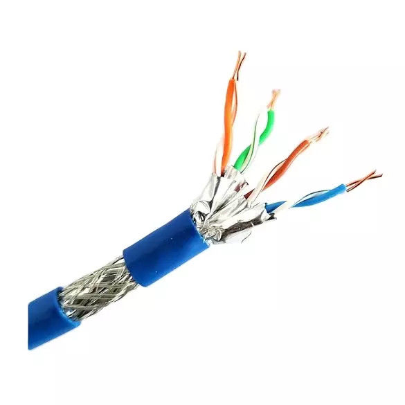 Kabel Lan 23AWG*4P Cat7 305m Obsługa transmisji sieciowej 10-Gigabit Ethernet