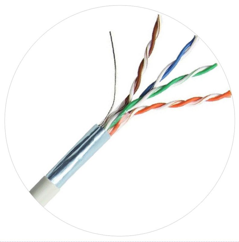 Patchcordy sieciowe UTP FTP Solid Foam PE Cat 5 Lan Cable 100ft