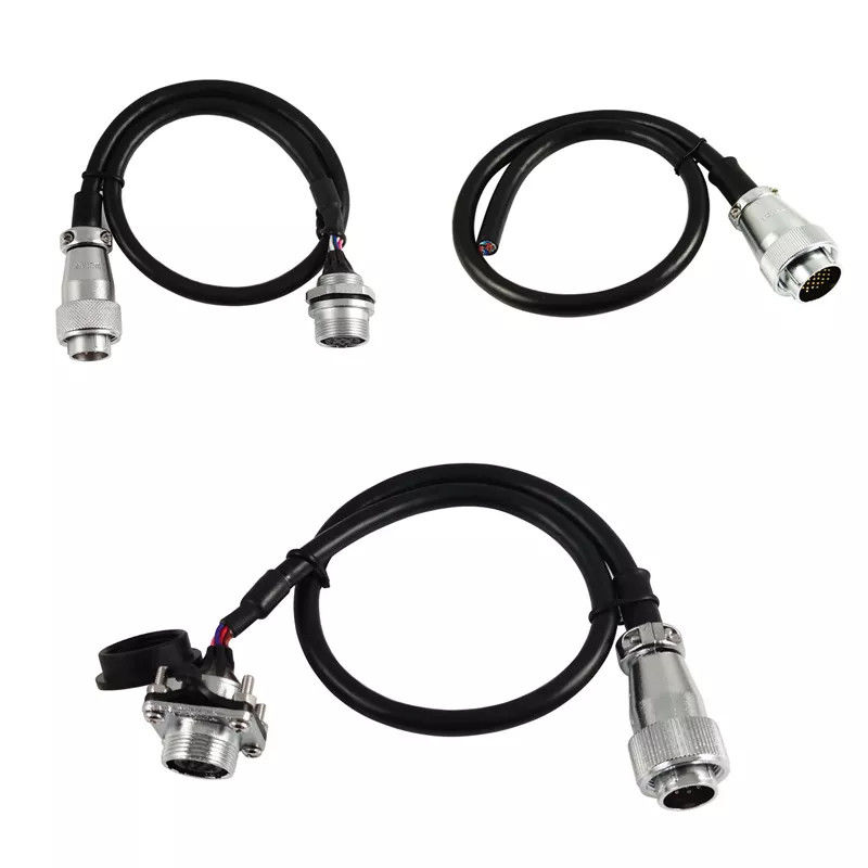 M8 M12 3 Pin 3 rdzeń Robot kable w wiązce męski żeński kabel łączący IP65