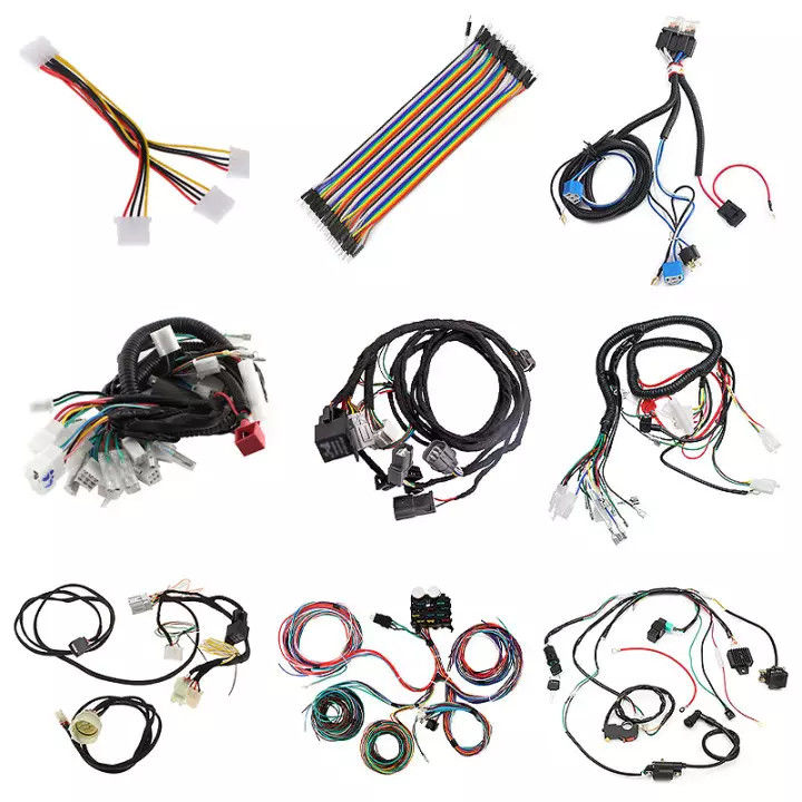 PVC 50 rdzeni TE Molex Truck Automotive Wiązka przewodów posrebrzana