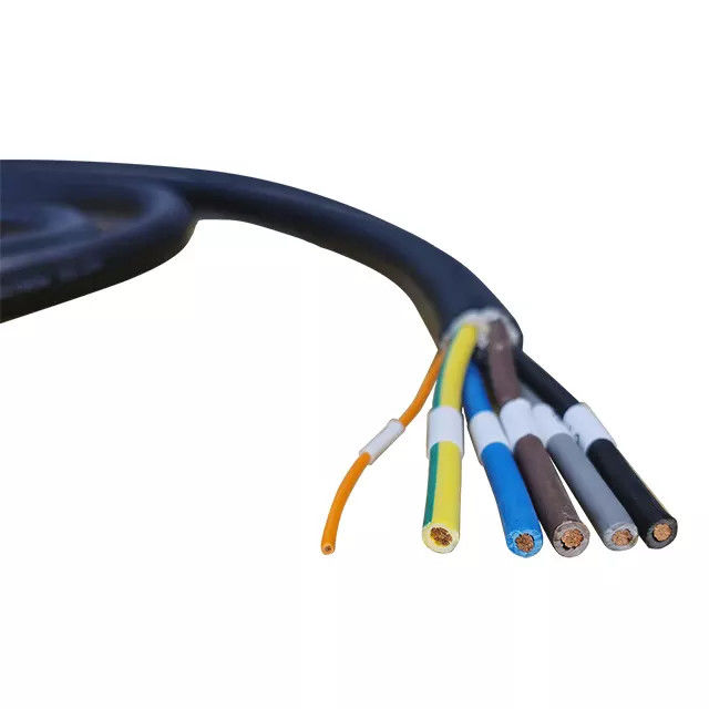 2 Otwarty koniec 3-fazowy kabel koncentryczny wysokiego napięcia 32 A 21 kW IEC 62196-2