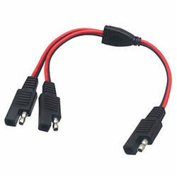 SAE do SAE Y Split 1 do 2 Way Kable do ładowania akumulatorów 2-biegunowe 120A 600V