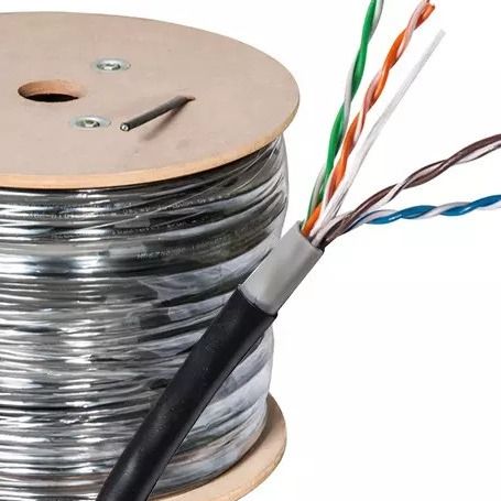 Patchcordy sieciowe UTP FTP Solid Foam PE Cat 5 Lan Cable 100ft