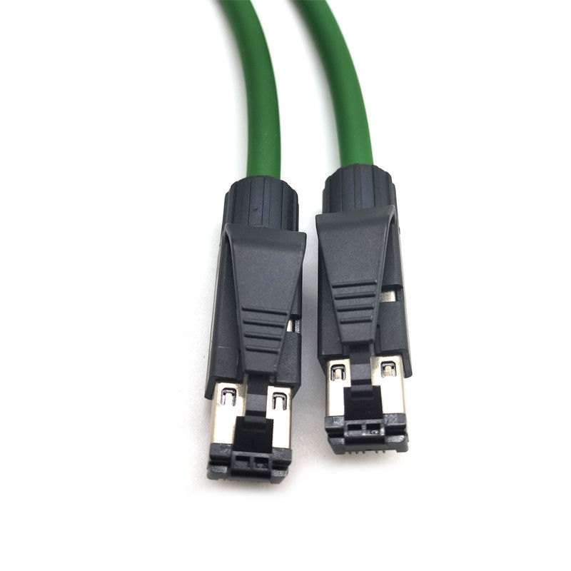 Kabel serwo sieci przemysłowej EtherCAT bus wysokiej elastyczności podwójny osłony łańcuch odciągania przemysłowy robot PLC kabel