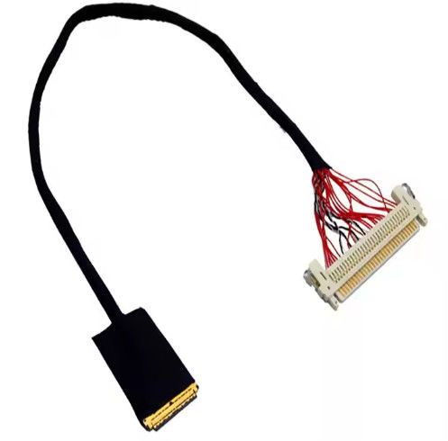 HRS DF13-30DS-1.25C Do DF14-20S-1.25C 20pin 30 Pin 40 Pin 50 Pin 60pin Niestandardowy zestaw kabli Lvds do paneli LCD