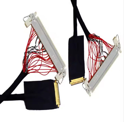 HRS DF13-30DS-1.25C Do DF14-20S-1.25C 20pin 30 Pin 40 Pin 50 Pin 60pin Niestandardowy zestaw kabli Lvds do paneli LCD