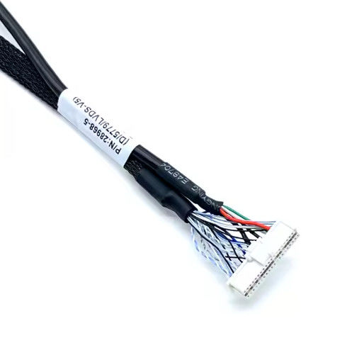 Zestaw kabli LCD do aplikacji elektronicznej w panelu wyświetlacza