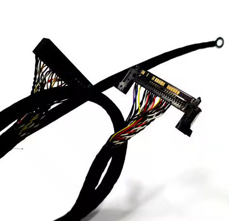 OEM Wire Harness 20Pin 30Pin 40Pin 50 PIN Kabel LVDS do monitora komputerowego E329530