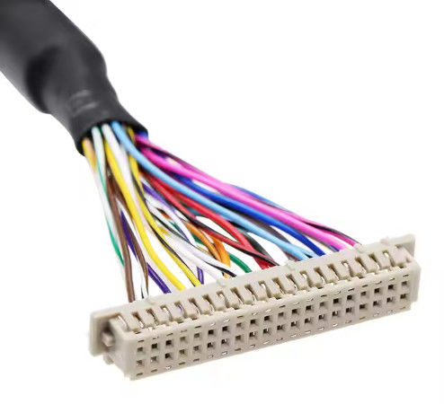 Elektroniczny Molex 30 Pin Do JAE 40pin LVDS CABLE Do monitorów drukarek komputerowych LCD