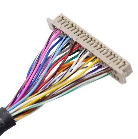 Elektroniczny Molex 30 Pin Do JAE 40pin LVDS CABLE Do monitorów drukarek komputerowych LCD