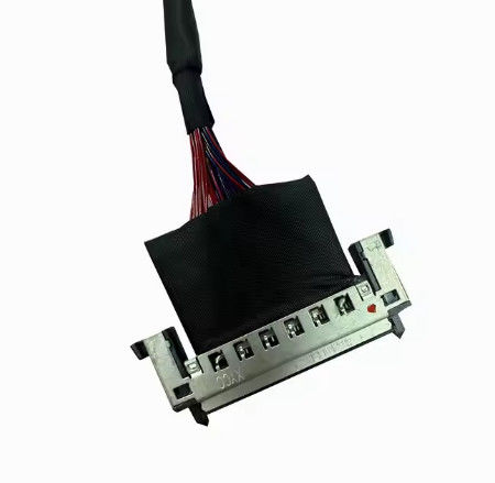 300V Napęd znamionowy Przewodnik miedziany Kabel LVDS do automatyki przemysłowej AWG26-28 Prężnik drutu i temperatura znamionowa 105C