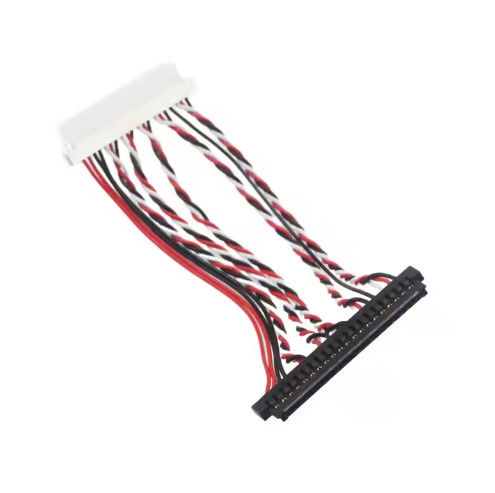 100% testowania Lvds Wire Harness i Micro Coaxial Cable Assembly dla sprzętu elektronicznego