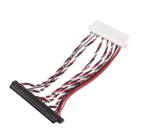 100% testowania Lvds Wire Harness i Micro Coaxial Cable Assembly dla sprzętu elektronicznego