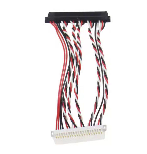100% testowania Lvds Wire Harness i Micro Coaxial Cable Assembly dla sprzętu elektronicznego