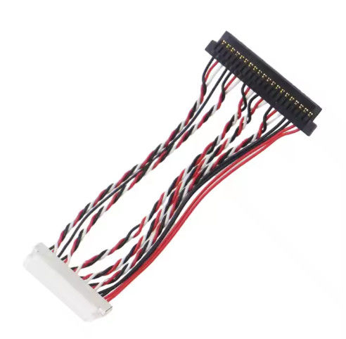100% testowania Lvds Wire Harness i Micro Coaxial Cable Assembly dla sprzętu elektronicznego
