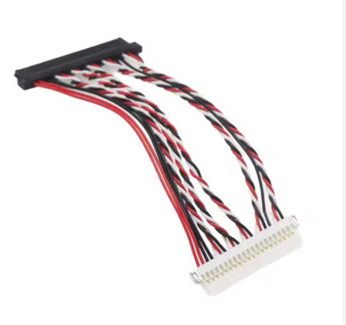100% testowania Lvds Wire Harness i Micro Coaxial Cable Assembly dla sprzętu elektronicznego