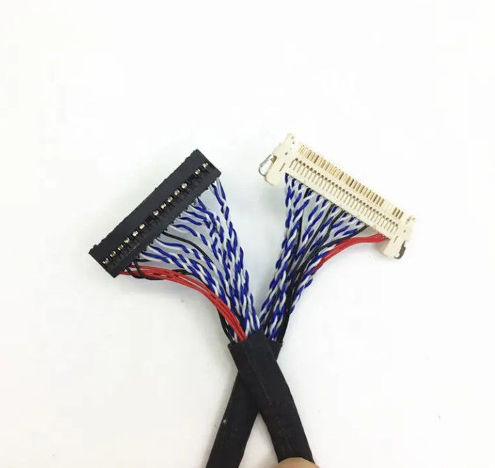 AWG26-28 Kabel sygnałowy LVDS o szerokości przewodu dla monitorów przemysłowych I-PEX/JAE/HIROSE Kompatybilny projekt kabli na zamówienie