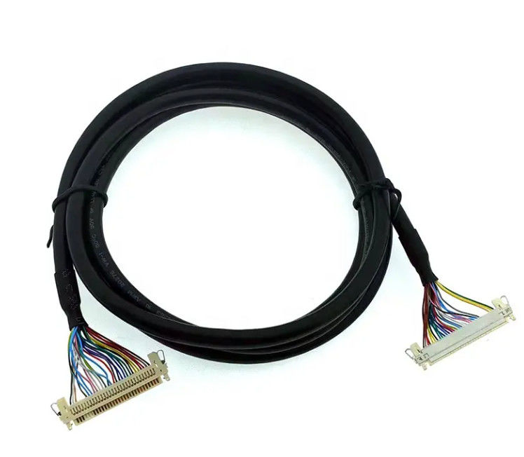1,25 mm 2,0 mm raster 20 30 40 złącze pinowe LVDS ekranowany przewód wyświetlacza LCD