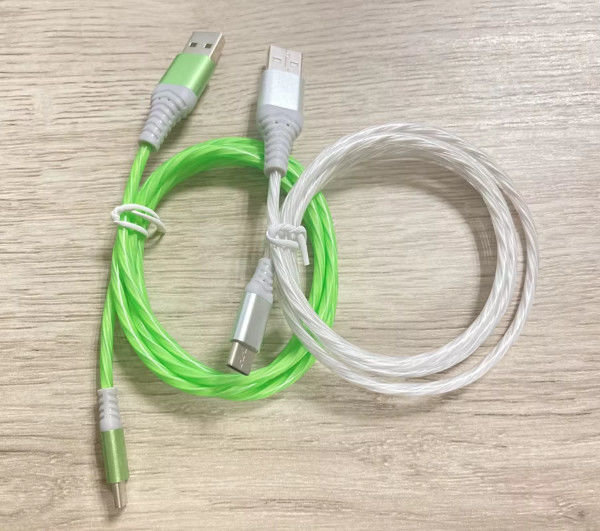 Gorąca sprzedaż cena fabryczna 3 w 1 kabel USB do oświetlenia w nocy i przesyłania daty światło kabel
