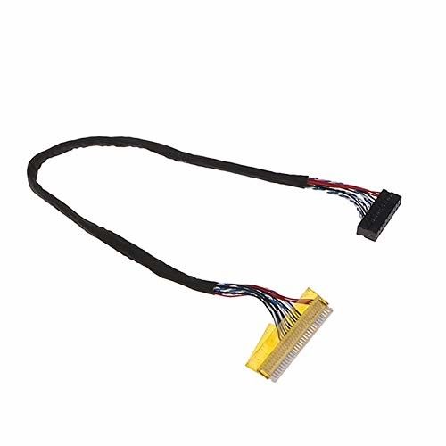 Czarny kabel LVDS AWG26-28 Wskaźnik prądu 105C Temperatura znamionowa dla wydajności