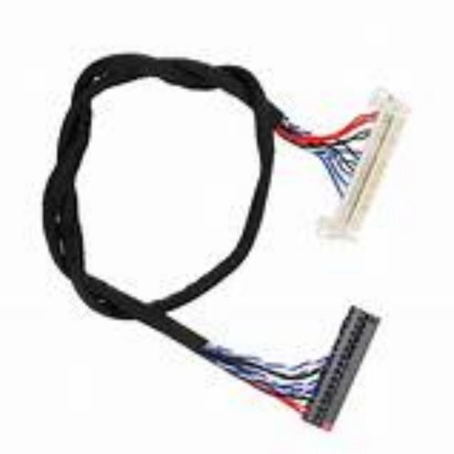 Przewód AWG26-28 Kabel LVDS do przesyłu danych przemysłowych z materiałem z płaszcza PVC i napięciem znamionowym 300V