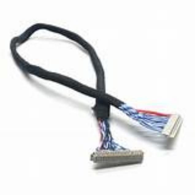 Kabel LVDS o stabilnej transmisji sygnału z oceną łatwopalności UL VW-1 i przewodnikiem miedzianym AWG26-28