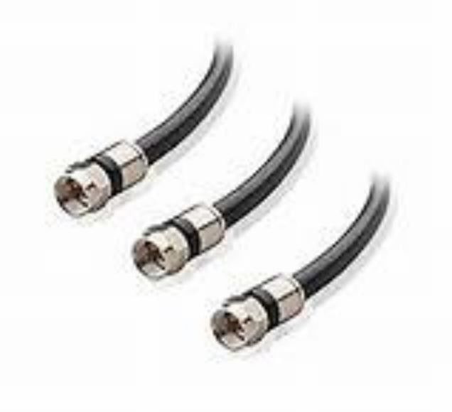 Kabel koaksjalny wysokiego napięcia 40KV do łączności satelitarnej PVC Jacket 0-3 GHz Zakres częstotliwości -40°C do 80°C Temperatura