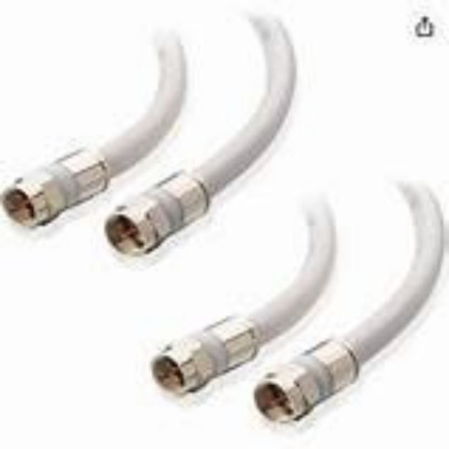 Wielkości 0-3 GHz Kabel koaksjalny wysokiego napięcia z płaszczem LSZH i izolacją polietylenową