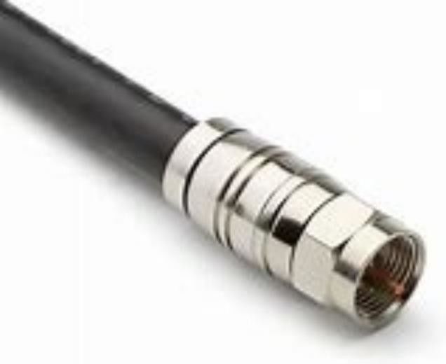 Wielkości 0-3 GHz Kabel koaksjalny wysokonapięciowy z izolacją XLPE i płaszczem PVC
