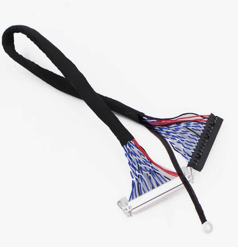 Napęd znamionowy 300V Niskonapięciowy kabel seryjny wyświetlacza o wytrzymałości dielektrycznej ≥ 1000V/min