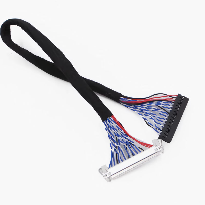 300V niskiego napięcia HDMI niskiego napięcia wyświetlacz kablów seryjnych Czarny płaszcz PVC 1-5M