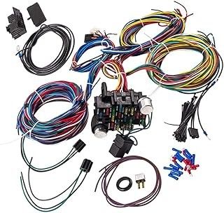 Czarny Drut Kolor Włókno elektryczne 2pin-16pin Terminal 600V