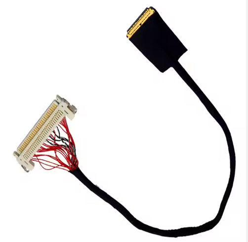 Czarny Drut Kolor Włókno elektryczne 2pin-16pin Terminal 600V