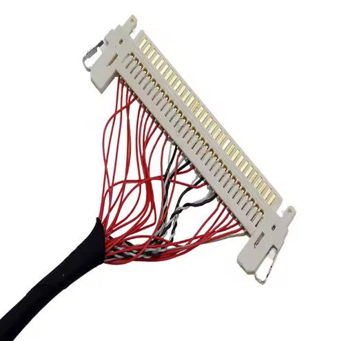 Czarny Drut Kolor Włókno elektryczne 2pin-16pin Terminal 600V