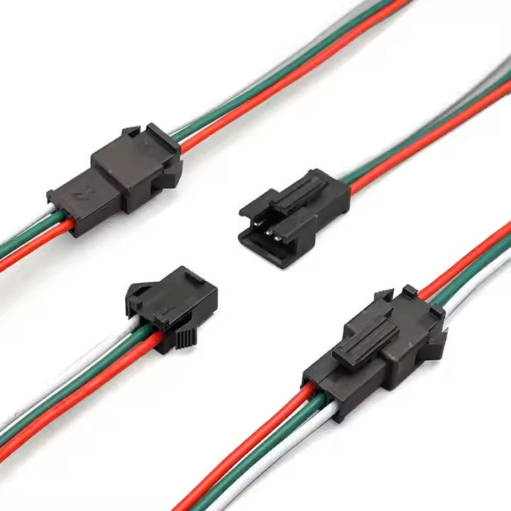 20awg Wire Colors Custom Car Wiring Harness for Durable Vehicles AS14*0.16*1.25*2C SP OD4.0 PVC Czarny