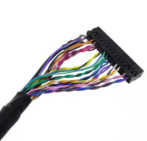 300V Nominalne przewodniki miedziane LVDS Kabel oporowy płomień PVC Jacket UL VW-1