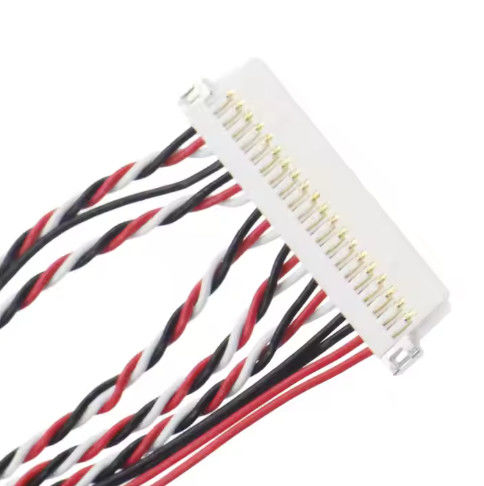 Produkcja zestawu kabli elastycznych z podłączeniem LVDS z klasyfikacją UL VW-1 i prądem 1,0A-2,5A
