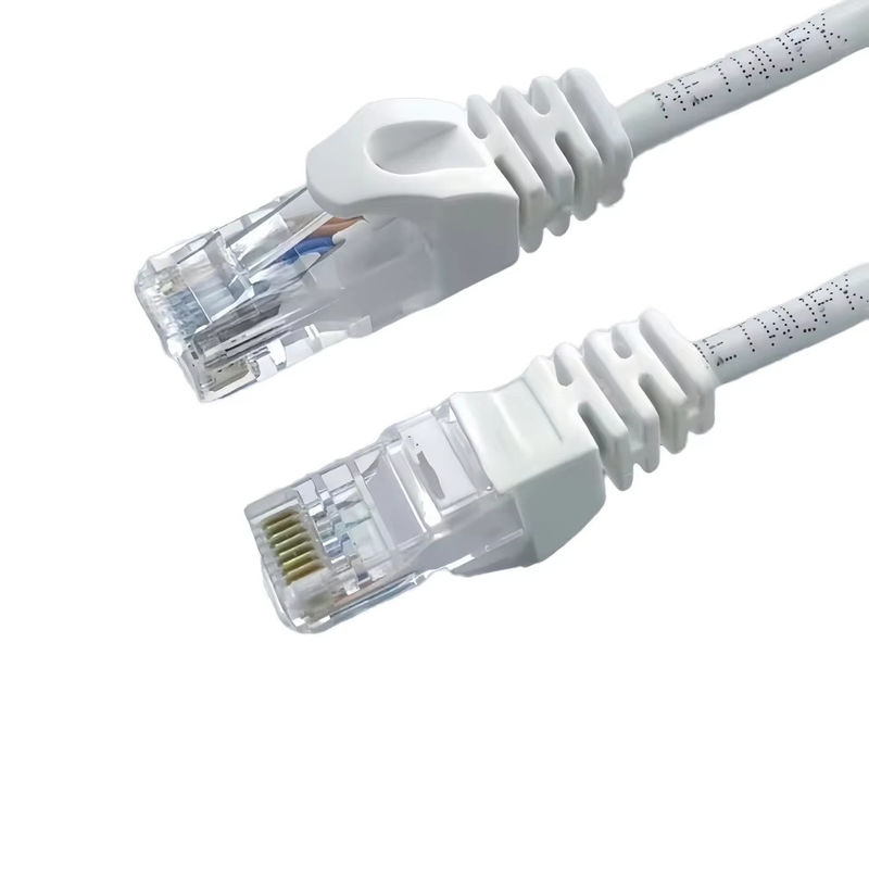 10%-90% RH Duża prędkość 1m-20m Kabel sieciowy w kolorze biały, niebieski, czarny, szary, żółty z certyfikatem kablowym UL/CE/RoHS/FCC/ISO