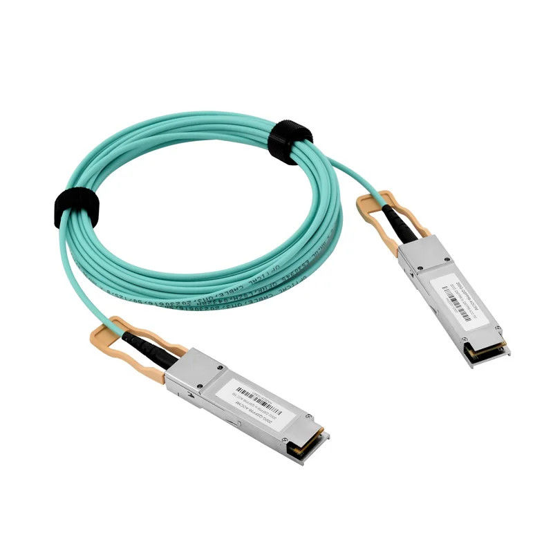 Niestandardowy projekt kabla Zespół kablowy QSFP 40G Direct Attach Copper QSFP+ 4*10G 1M 3M 5M 7M Dostosowana długość kabla DAC Breakout