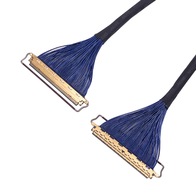 Ultra-Fine Koaksialny Lvds Harness dla ekranów LED z srebrnym zablokowaniem, zaufani producenci przewodów