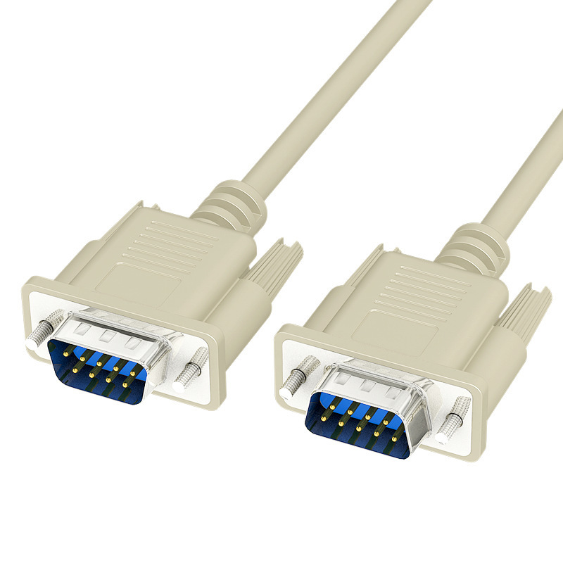 DB9 RS232 Konektor bezpośredni i skrzyżowany łącze seryjne