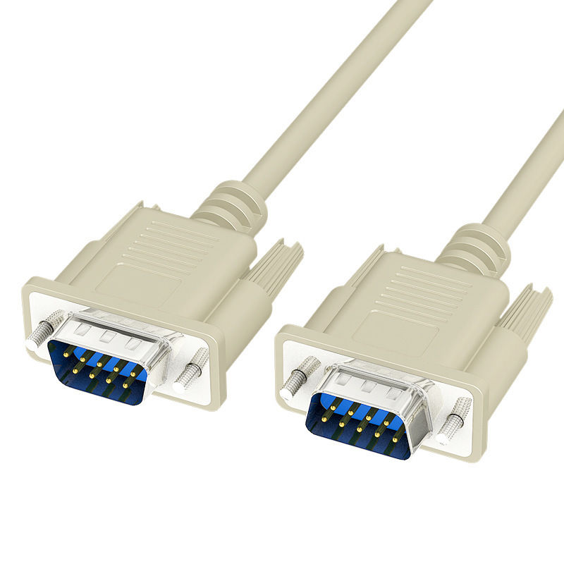 Przedłużacz i kabel krosowy interfejsu RS232 DB9 z bezpiecznym przesyłem sygnału, opracowane przez profesjonalnych producentów wiązek przewodów