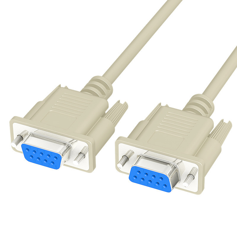 Kabel niestandardowy DB9 RS232 Mężczyzna do Mężczyzny i Kobieta Cross Serial Connection Cable Assembly Zaprojektowany do niezawodnego użycia sprzętu przemysłowego