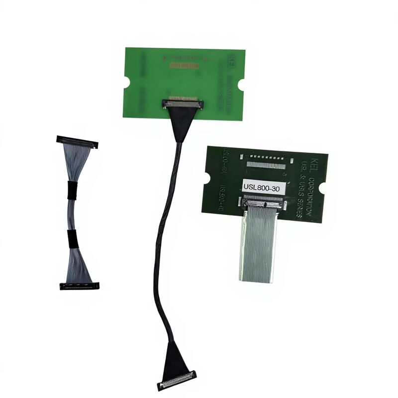 USLS20-30-010-B 30 Pin Micro Coax LVDS Kabel do transmisji prędkości dużych z 0,4 mm Pitch Custom Assembly