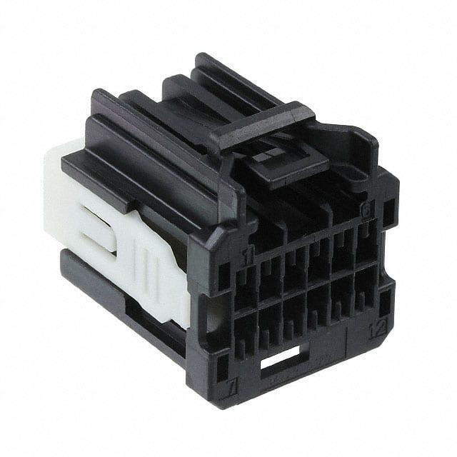 Molex 34729-0120 2,00mm Pitch Wire-to-Board Connector Housing, 7 obwodów, biały PBT