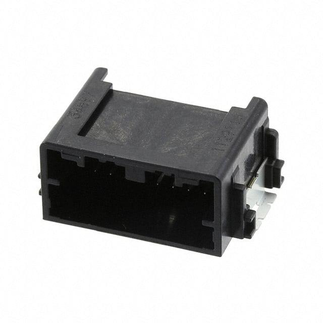 Molex 34897-8120 12 Position Tin Plated Right Angle Surface Mount PCB Connector Mini50 34897 Series