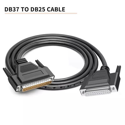 PVC Czysta miedź Kable komunikacyjne DB37 do DB25 OEM ODM