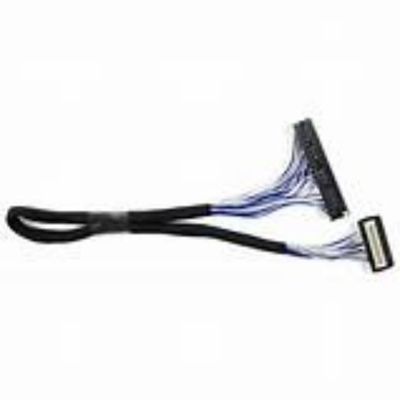 Kabel LVDS z miedzianego przewodnika w kolorze czarnym dla stabilnego i trwałego połączenia