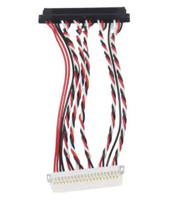 Konstrukcja kabli indywidualnej Kabel sygnałowy LVDS do monitorów przemysłowych Kompatybilny z I-PEX/JAE/HIROSE