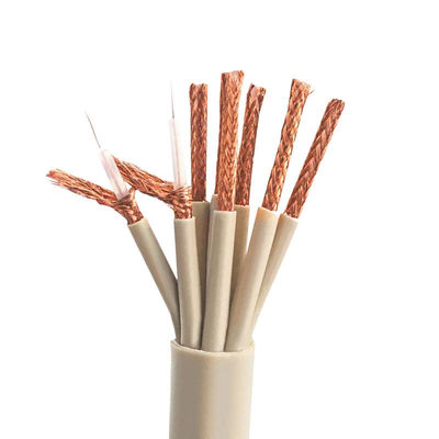 Certyfikat UL/CCC 1m/5m Flexible Coaxial Cable BNC Connectors Indoor/Outdoor Audio Communication PVC Jacket Pure Copper Conductor